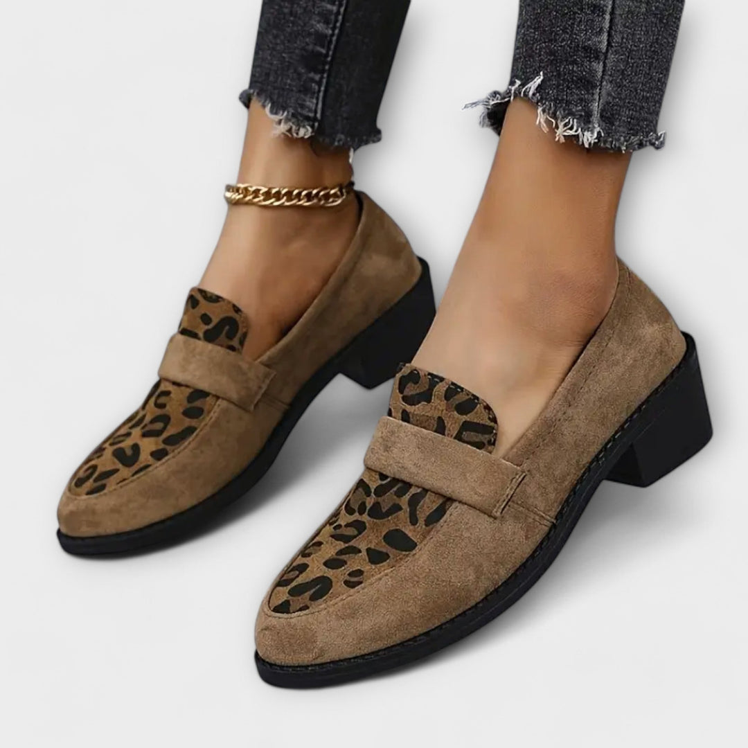 Karla™ | Elegant Women’s Shoes with Leopard Print