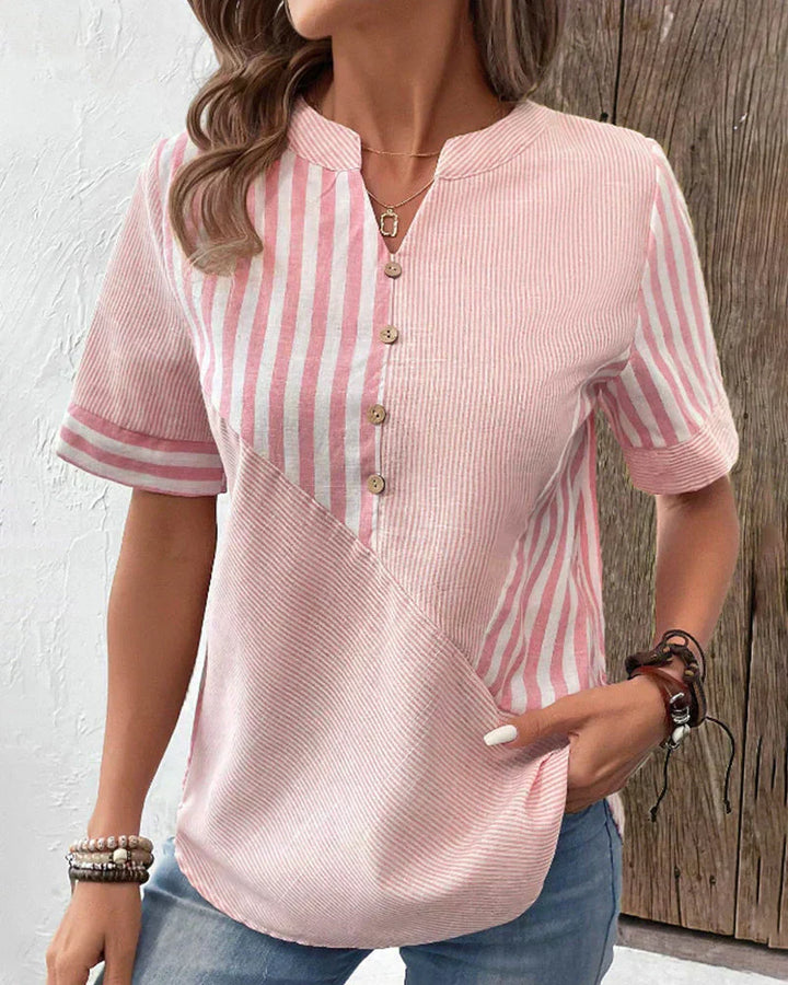 Naomi | Classic Striped Top