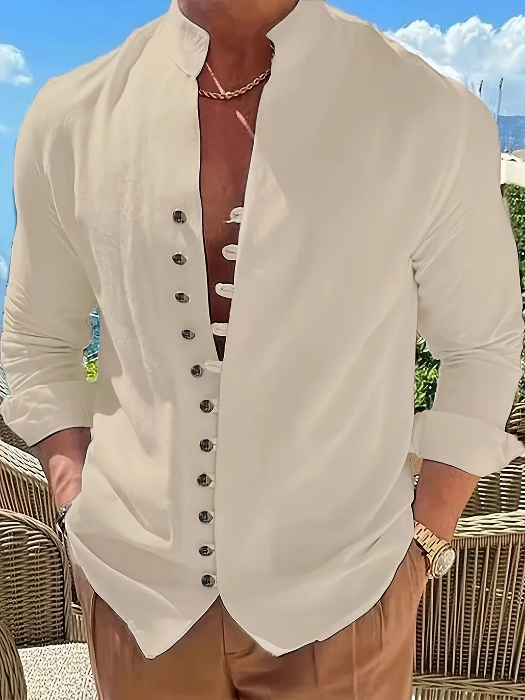 Shayne - Lightweight Long Sleeve Shirt