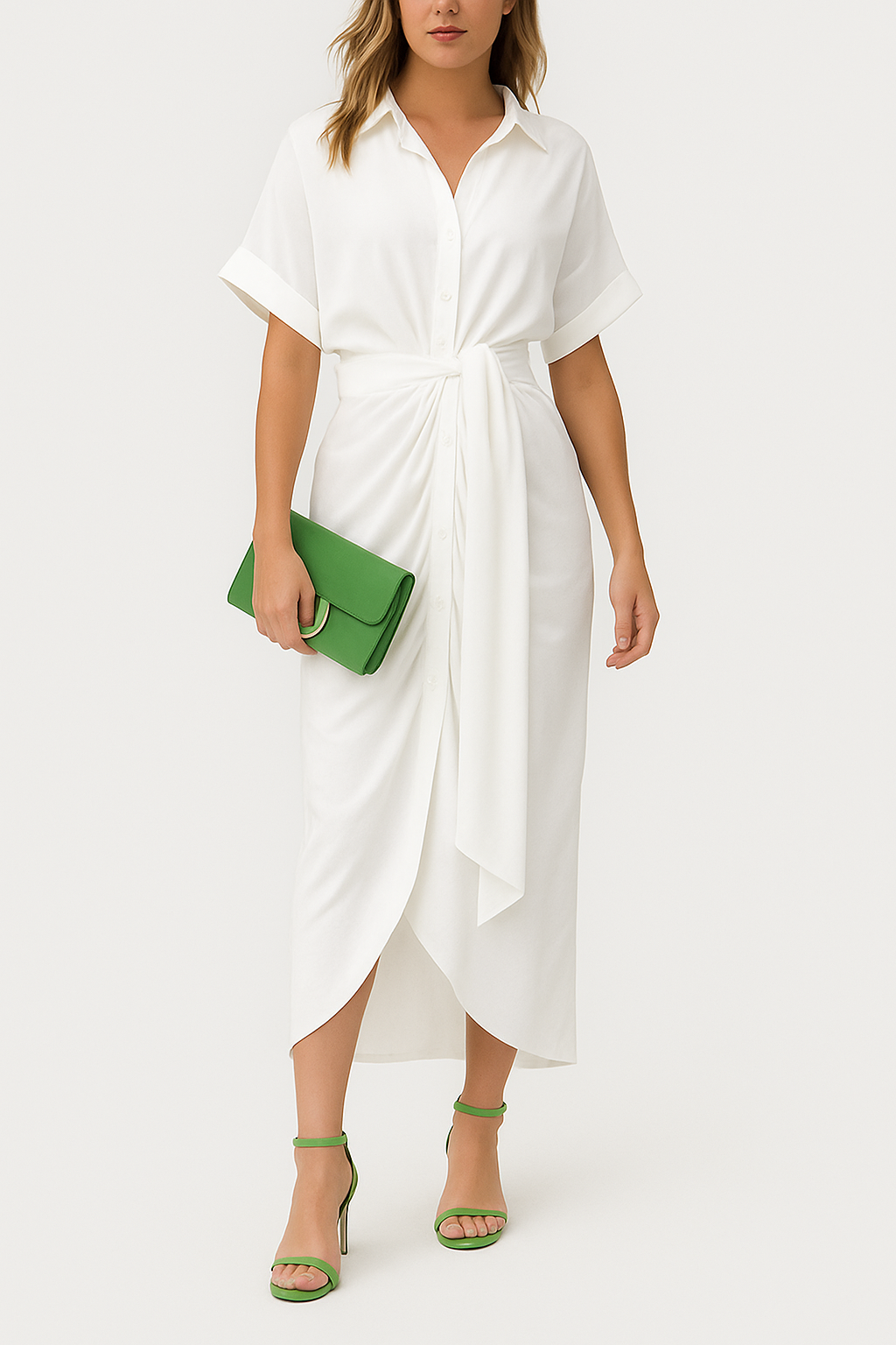 Avenelle – Fashionable Summer Dress with A-line and Fresh Prints