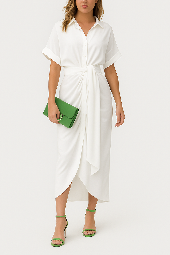 Avenelle – Fashionable Summer Dress with A-line and Fresh Prints