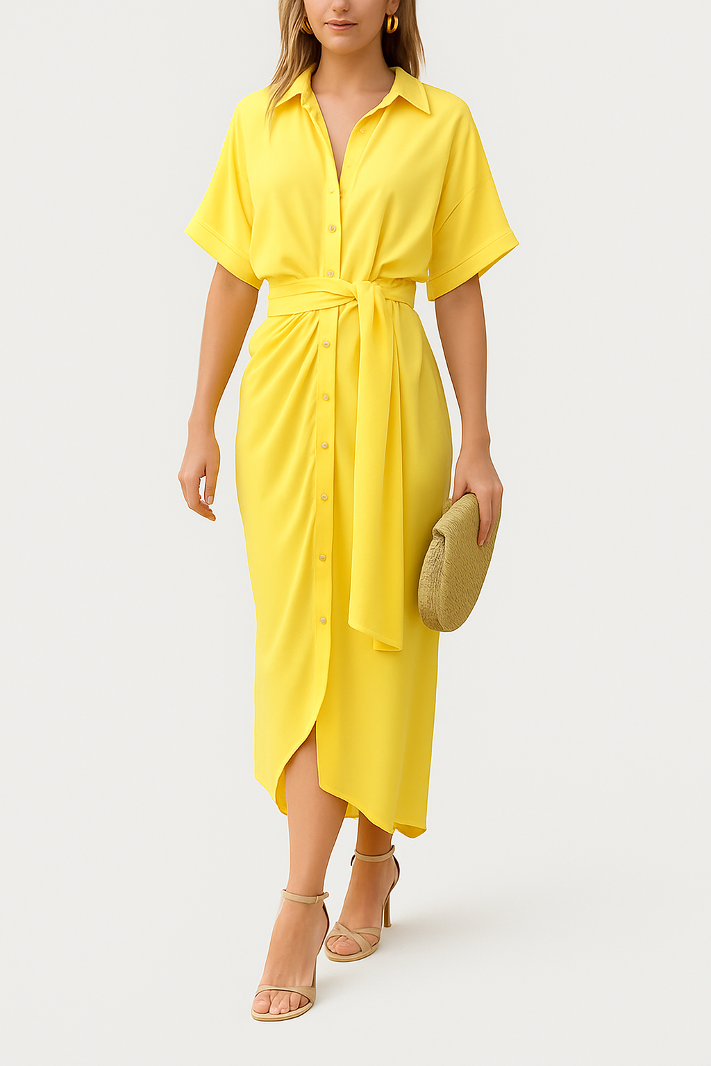 Avenelle – Fashionable Summer Dress with A-line and Fresh Prints