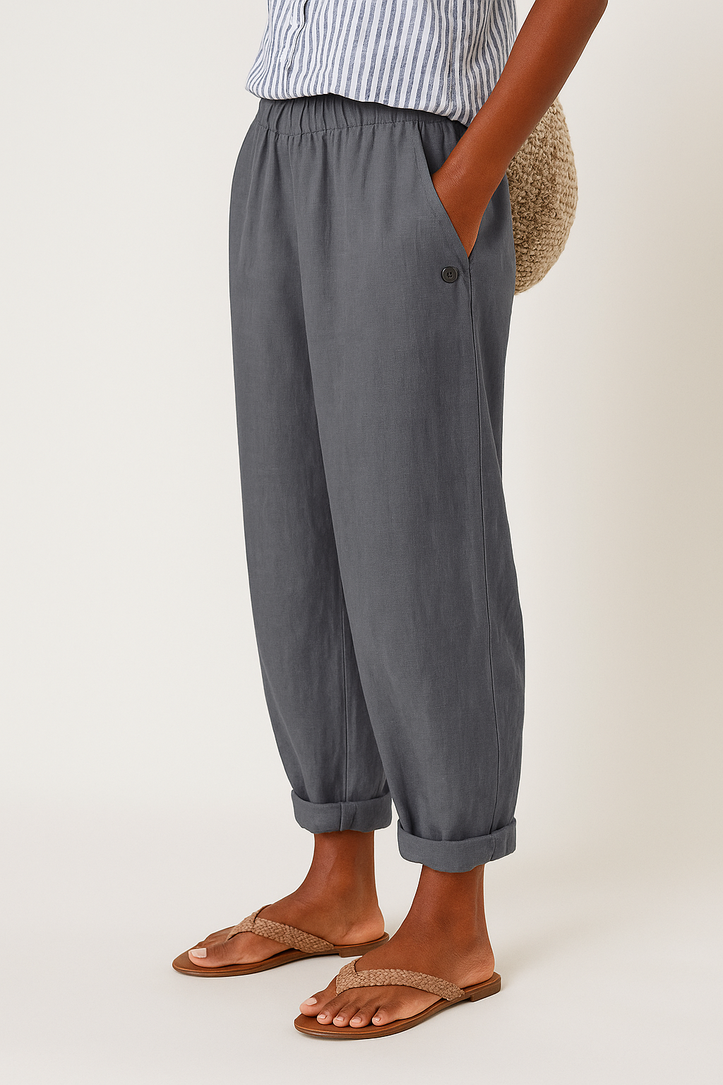 Carmen – Light and comfortable cotton summer trousers