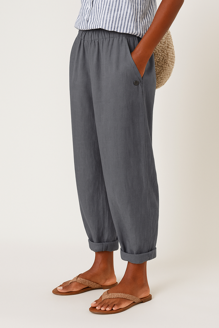 Carmen – Light and comfortable cotton summer trousers