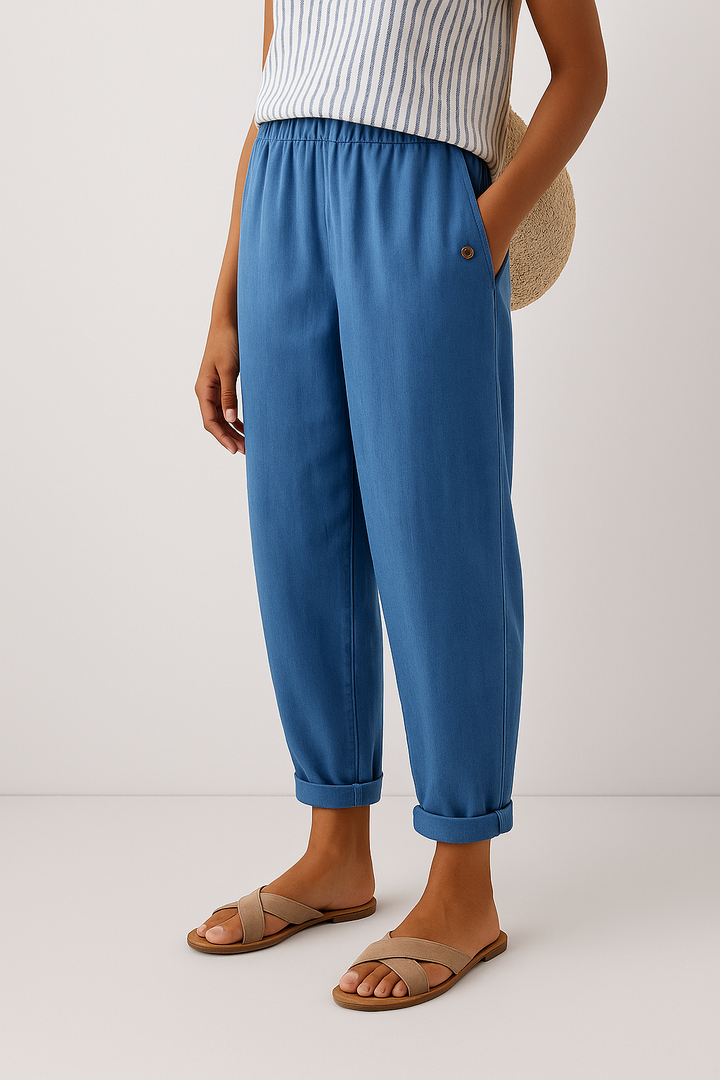 Carmen – Light and comfortable cotton summer trousers