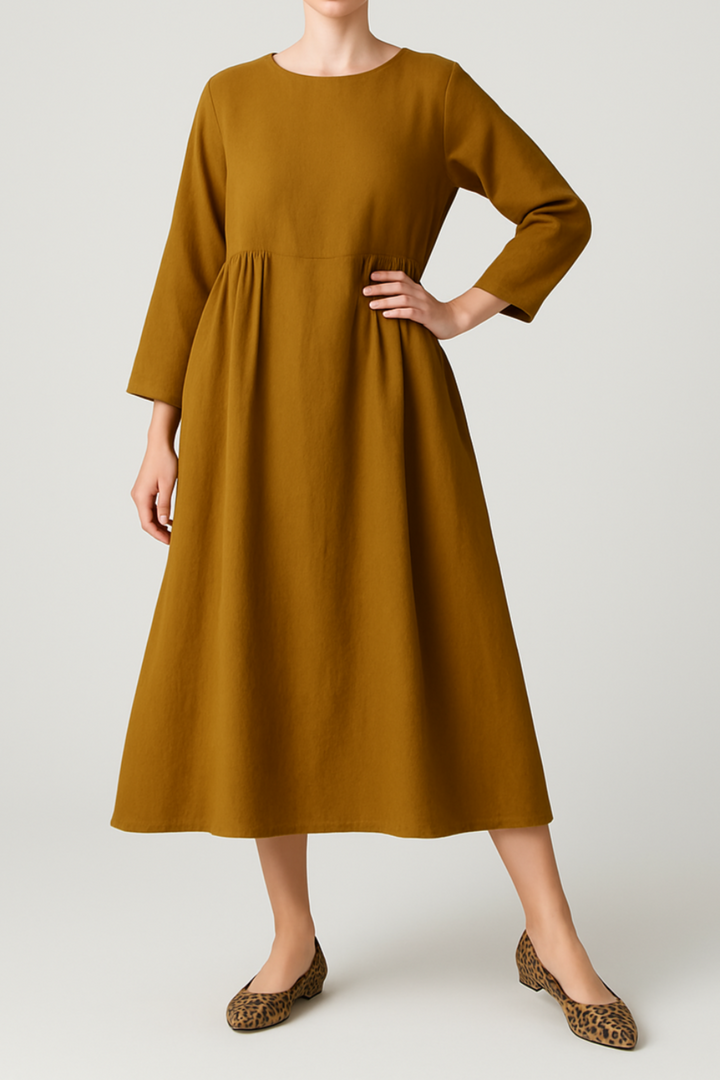 Elurea – Comfortable Dress with Pockets and Light Fit
