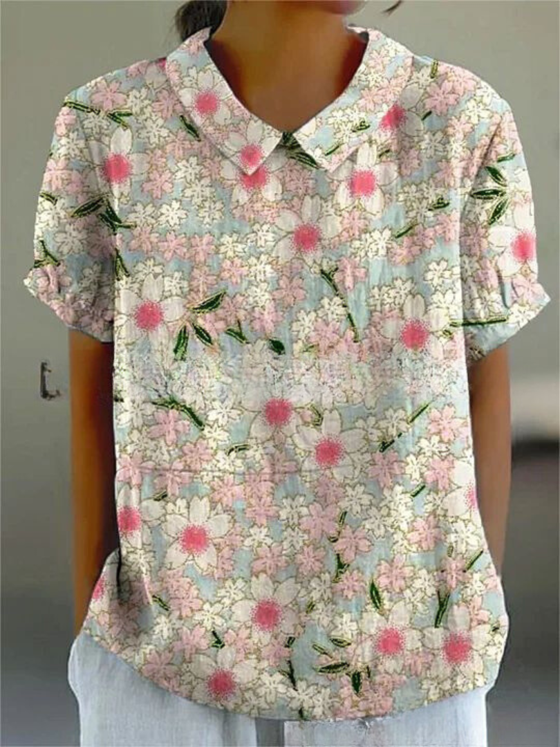 Marlene – Vintage Print Shirt