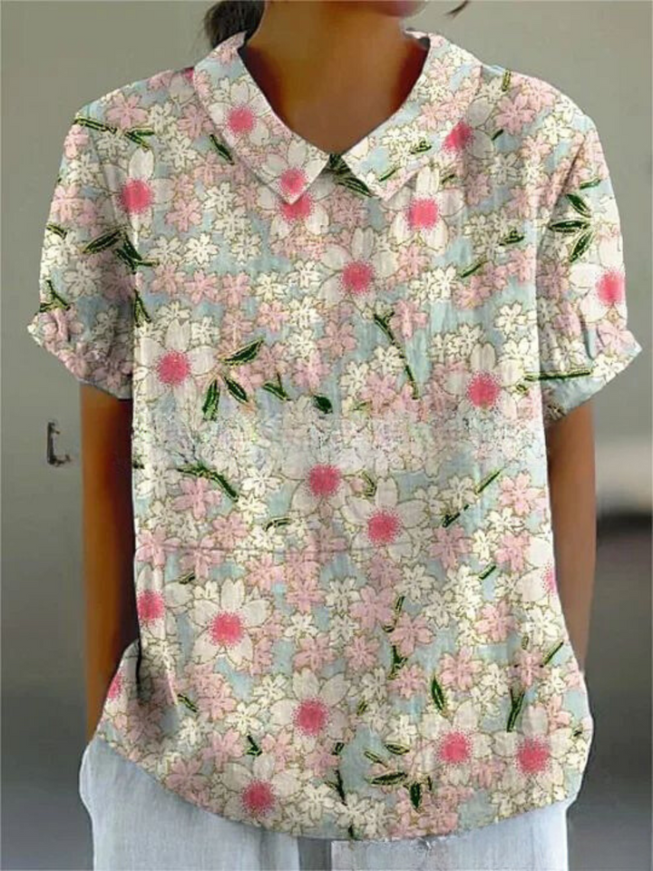 Marlene – Vintage Print Shirt