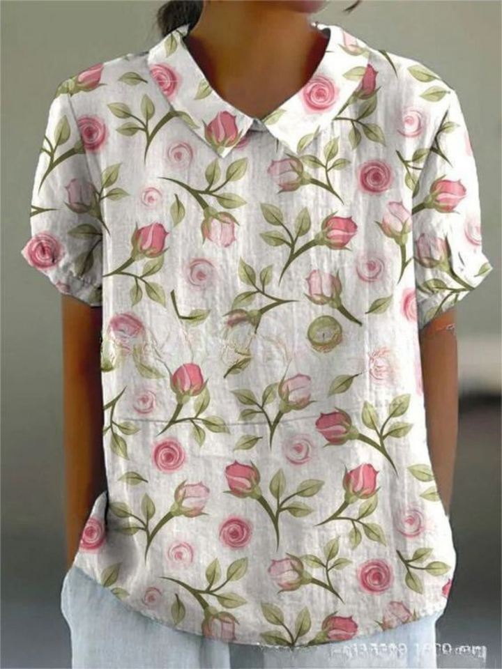 Marlene – Vintage Print Shirt