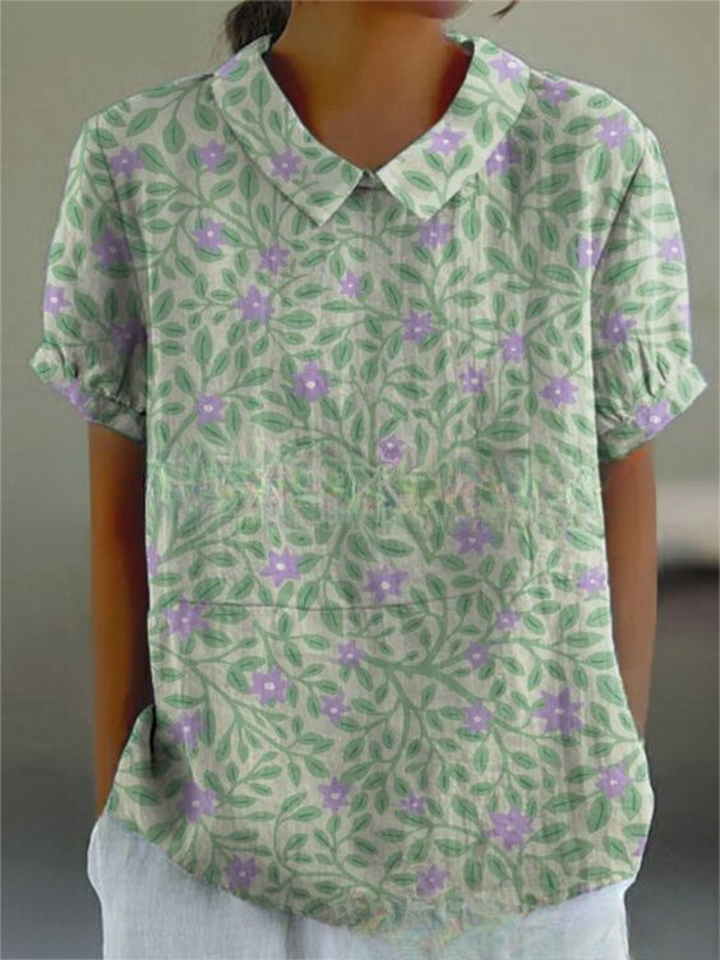 Marlene – Vintage Print Shirt