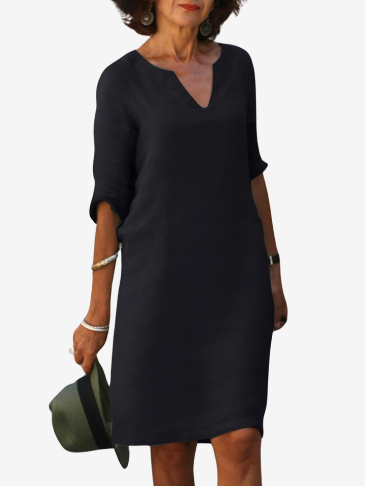 Silvia | Belly Covering Spring Dress