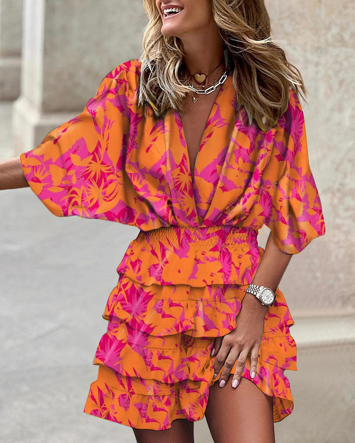 FRANCESCA™ - Stylish Print Dress