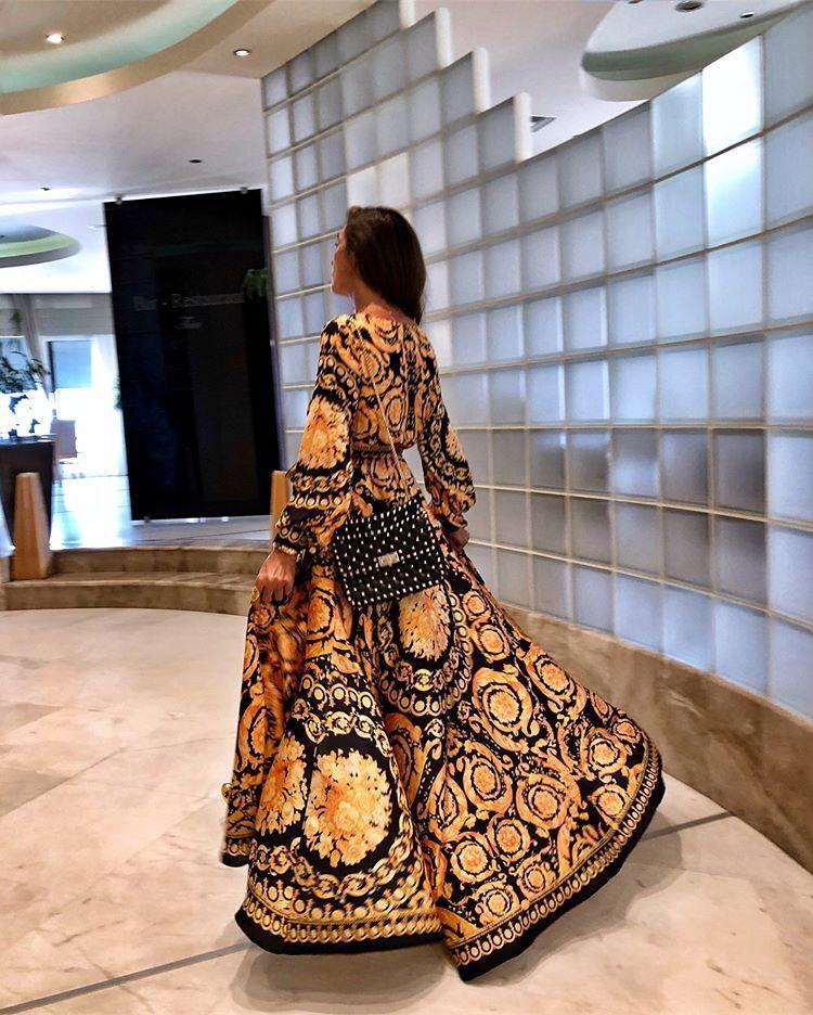 Valentina™ - Boho Printed Dress