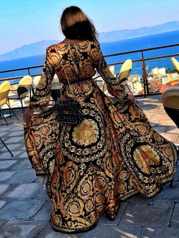 Valentina™ - Boho Printed Dress