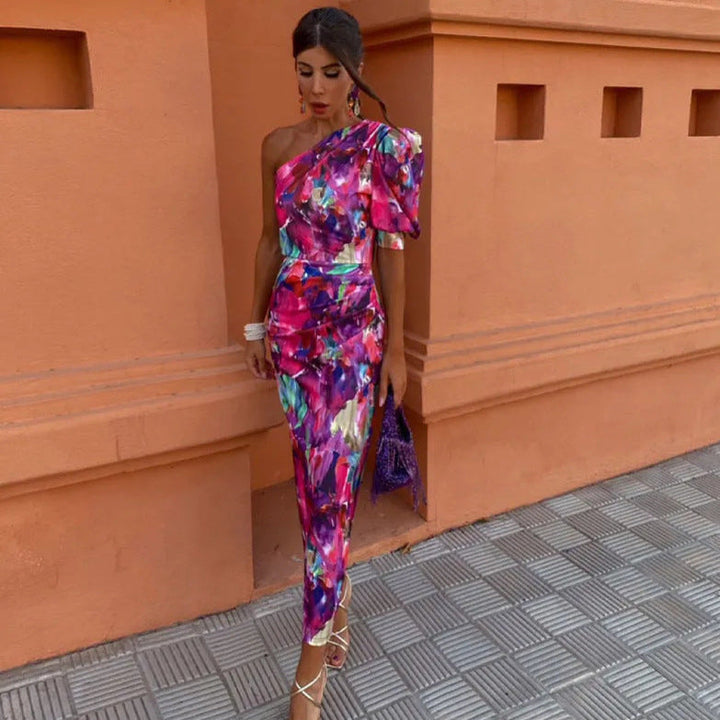 Yllana | One-Shoulder Dress