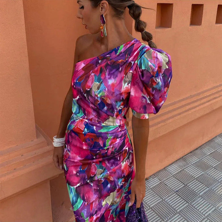 Yllana | One-Shoulder Dress