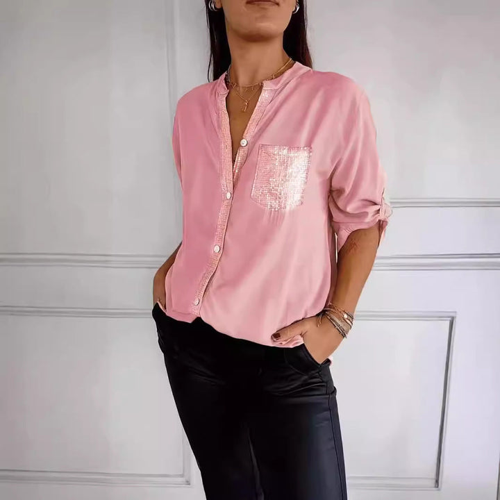 Dani -  Sequin Detailed Blouse