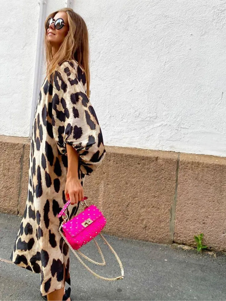 LISA™ - Leopard Print Dress