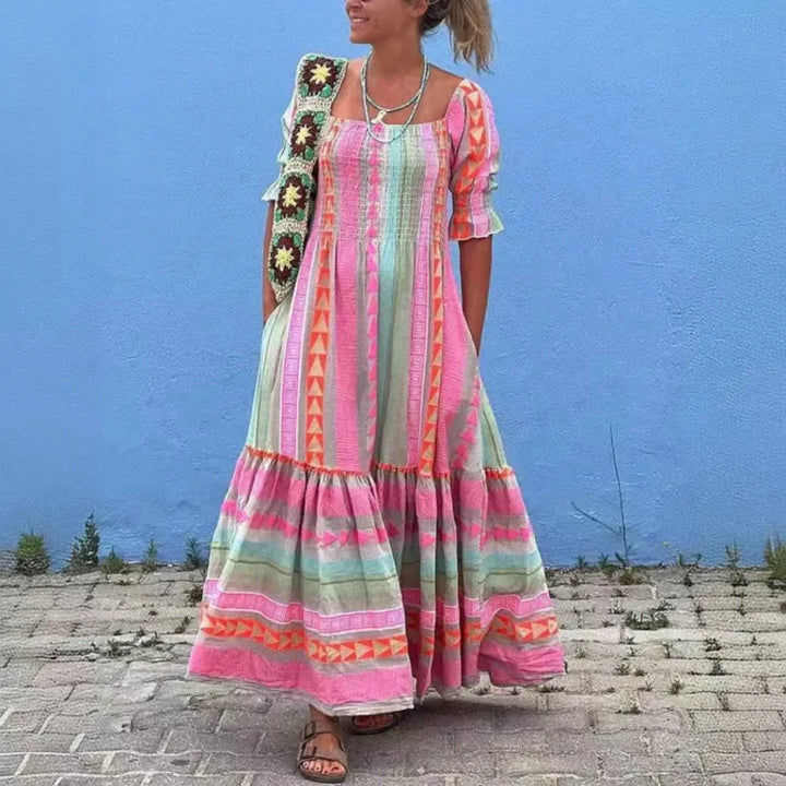 Karla™ - Vibrant Boho Dress