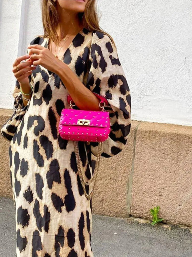 LISA™ - Leopard Print Dress