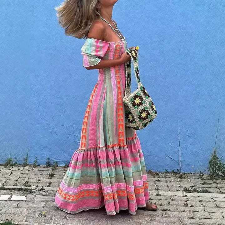 Karla™ - Vibrant Boho Dress