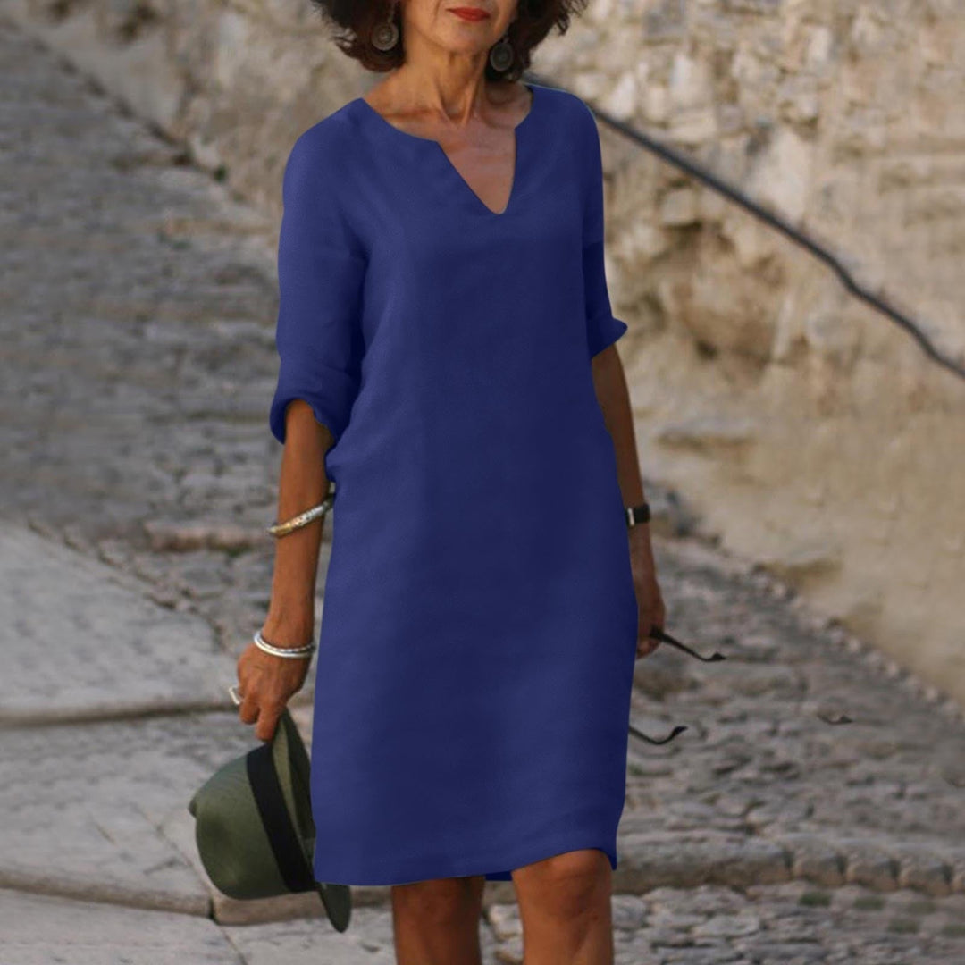 Silvia | Belly Covering Spring Dress