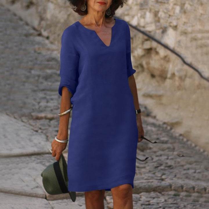Silvia | Belly Covering Spring Dress