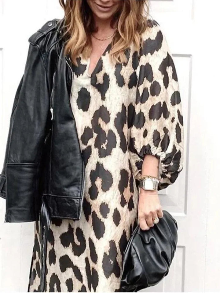 LISA™ - Leopard Print Dress