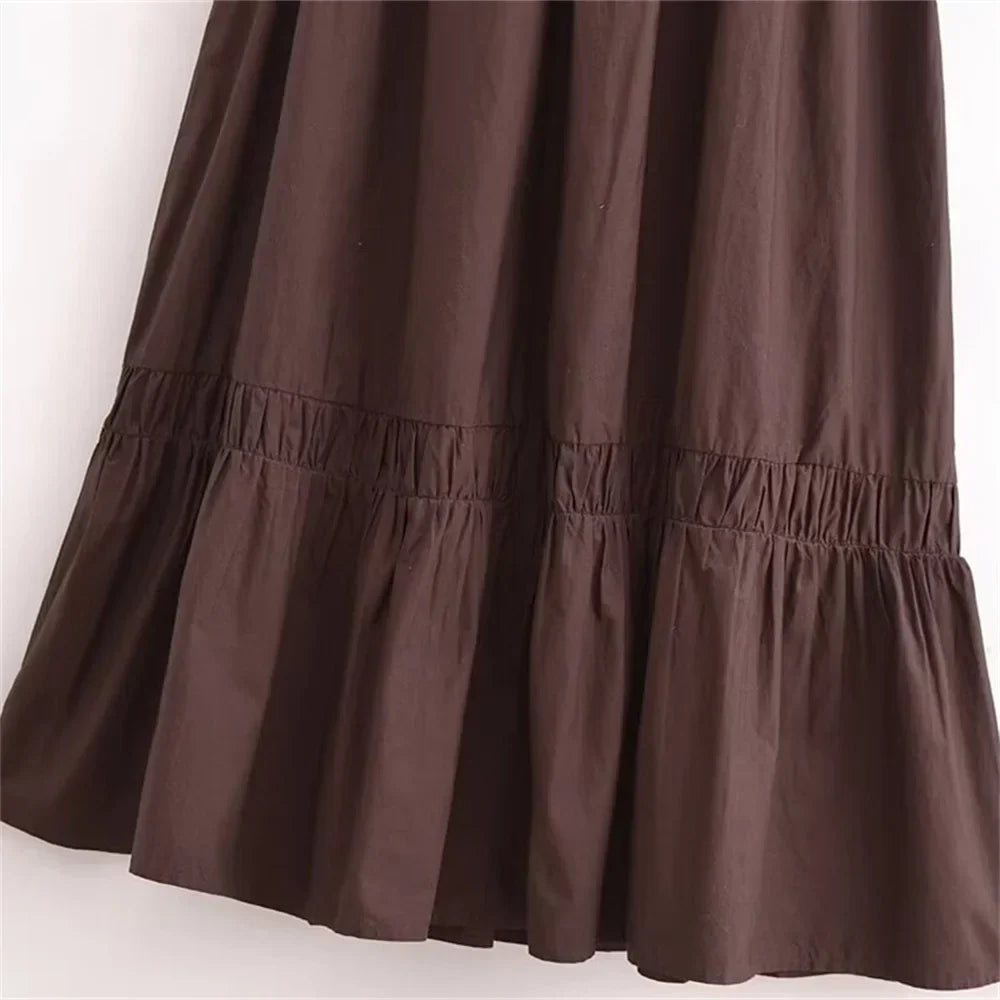 Jackie™ - Rose Detail Halter Dress