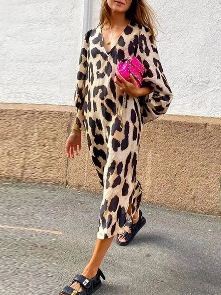 LISA™ - Leopard Print Dress