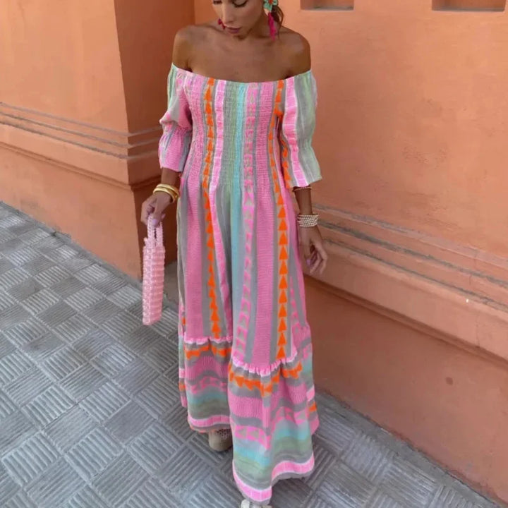 Karla™ - Vibrant Boho Dress