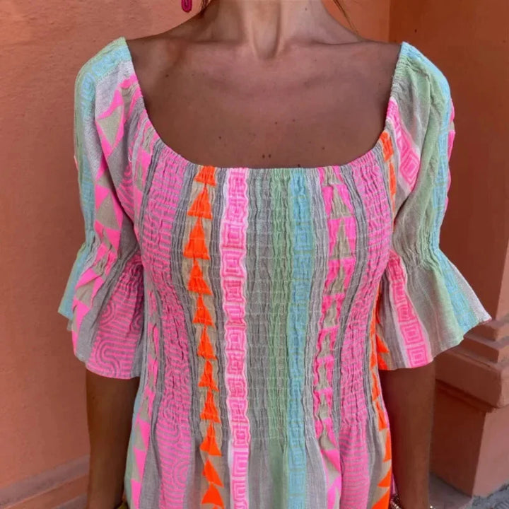 Karla™ - Vibrant Boho Dress