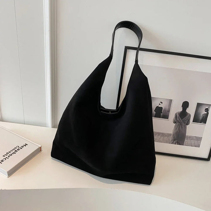 liv™ – casual hobo bag in leather look