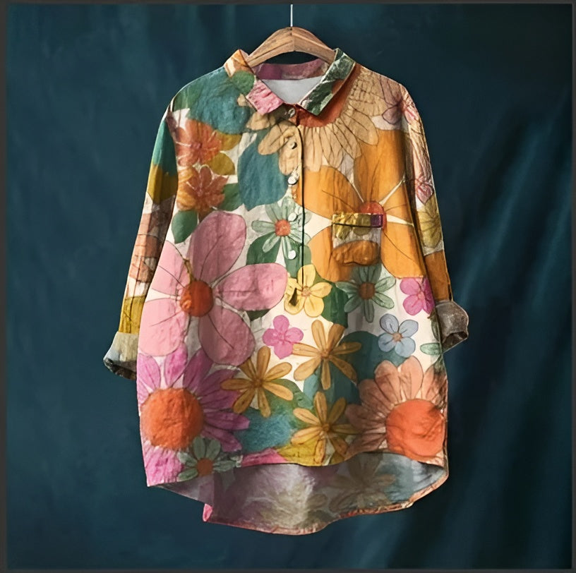 Laluna® | Classic Floral Blouses