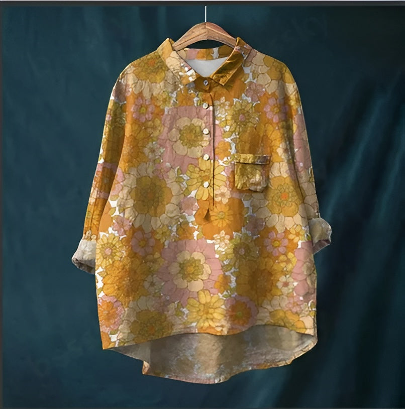 Laluna® | Classic Floral Blouses
