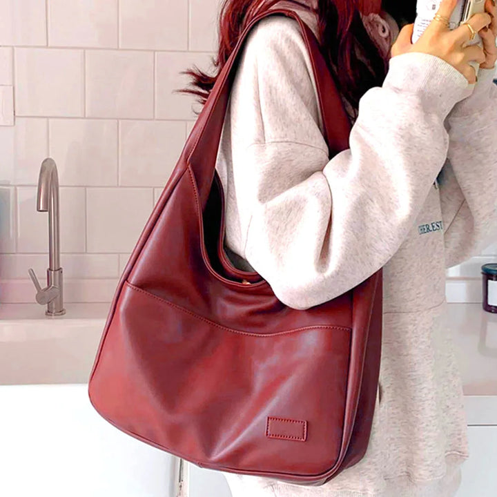 liv™ – casual hobo bag in leather look