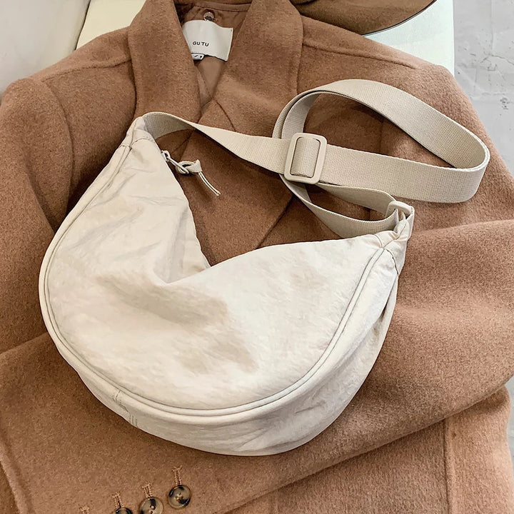 liv™ – casual hobo bag in leather look