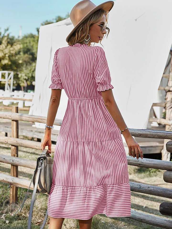 Bernice™ - Classic Striped Dress