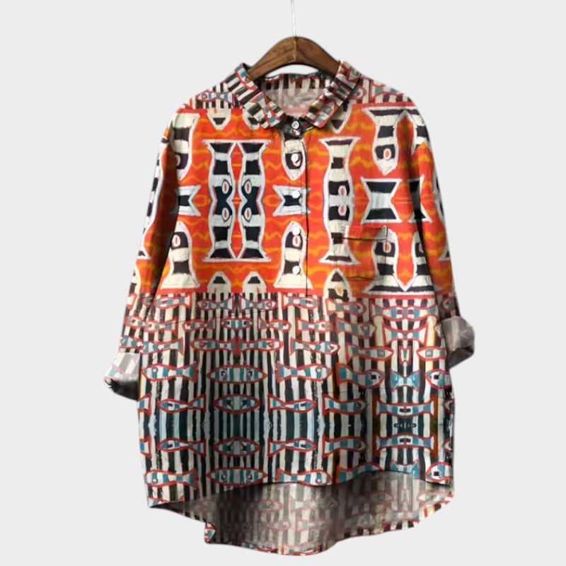 Tallie – Relaxed Printed Blouse