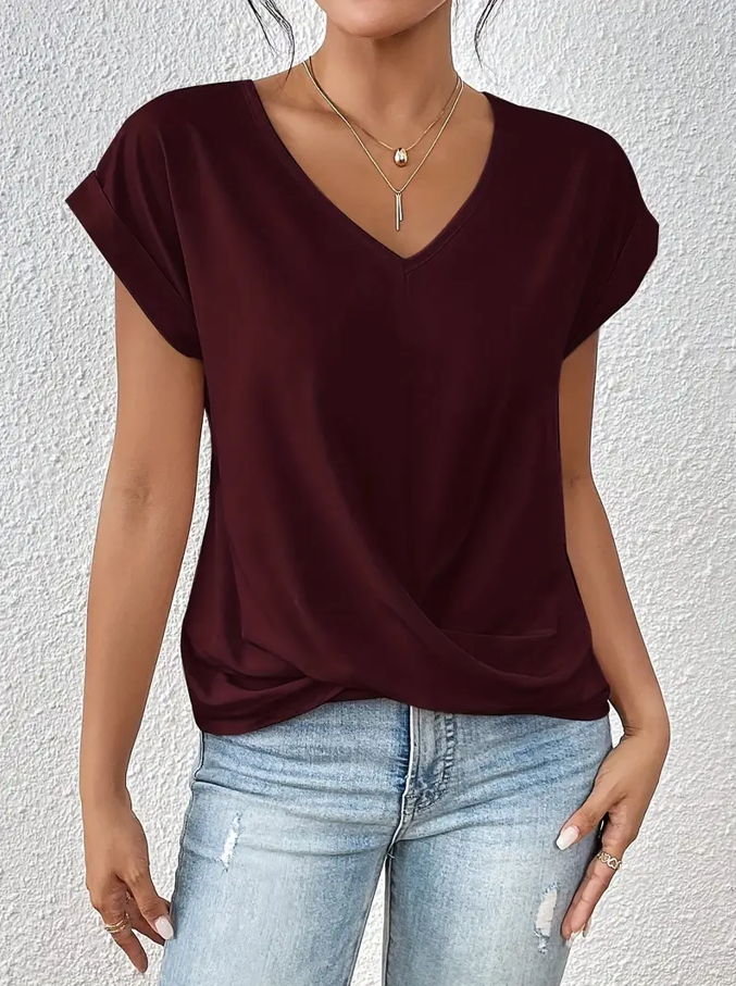 Bella | The Stylish V-Neck Top