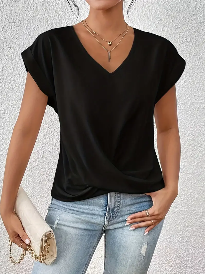 Bella | The Stylish V-Neck Top