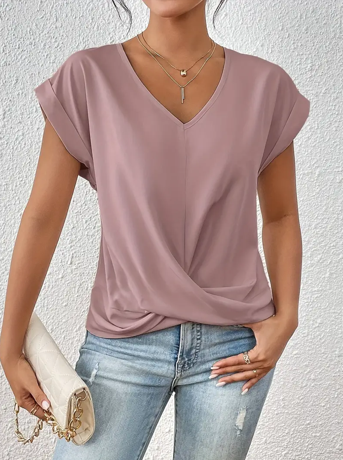 Bella | The Stylish V-Neck Top