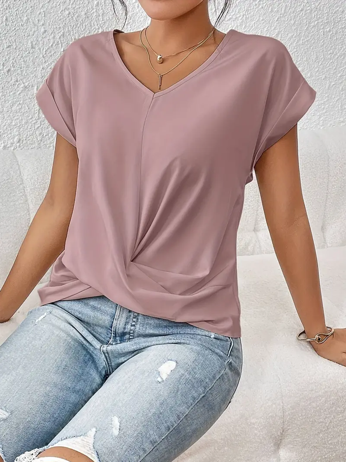 Bella | The Stylish V-Neck Top