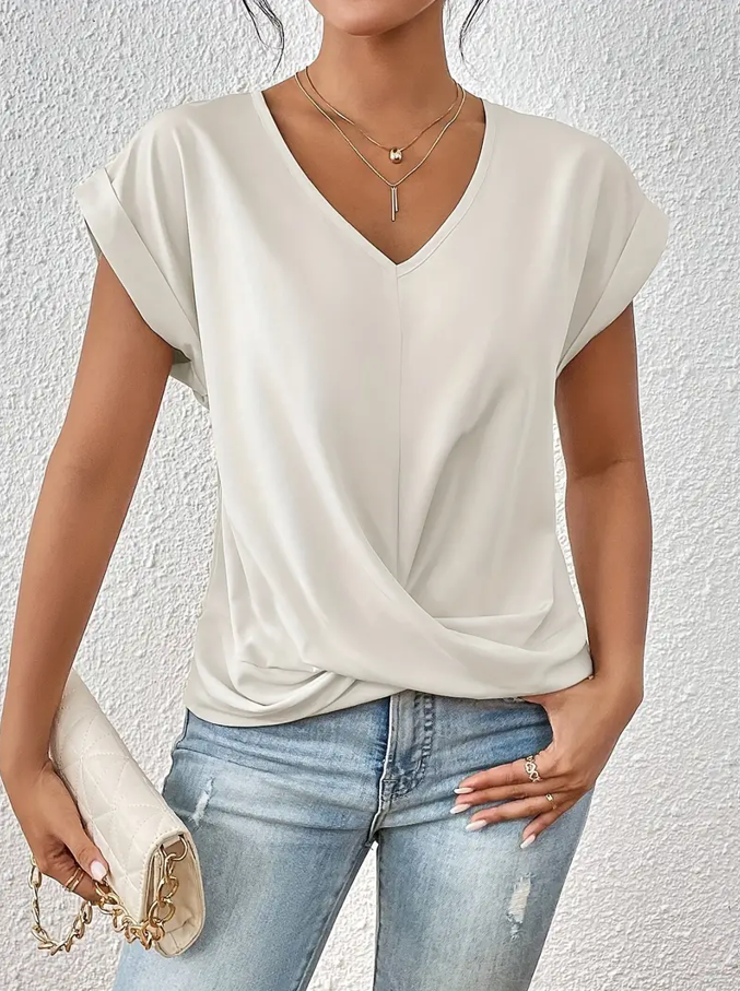 Bella | The Stylish V-Neck Top