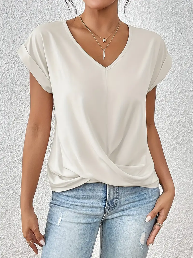 Bella | The Stylish V-Neck Top