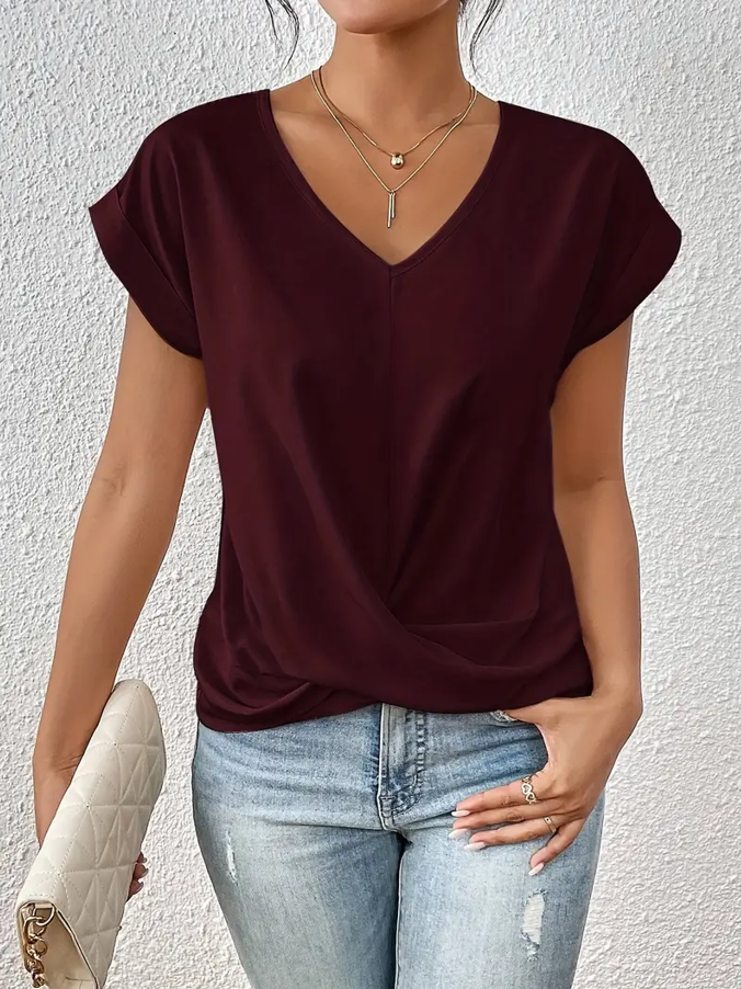 Bella | The Stylish V-Neck Top