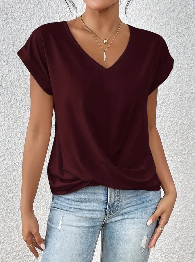 Bella | The Stylish V-Neck Top