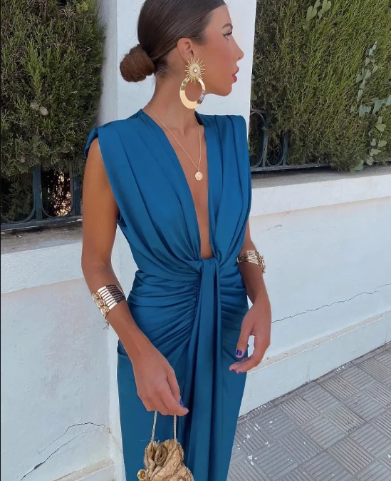 Moriah | Pleated Dress