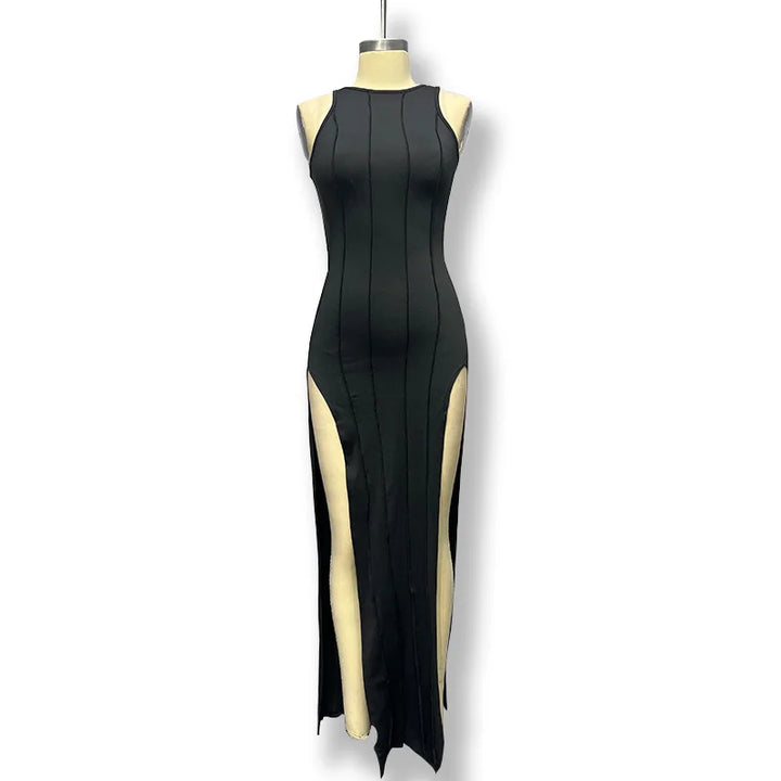 Adrianna™ - Bold Side-Slit Dress