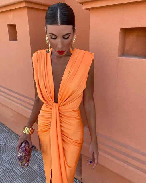 Moriah | Pleated Dress